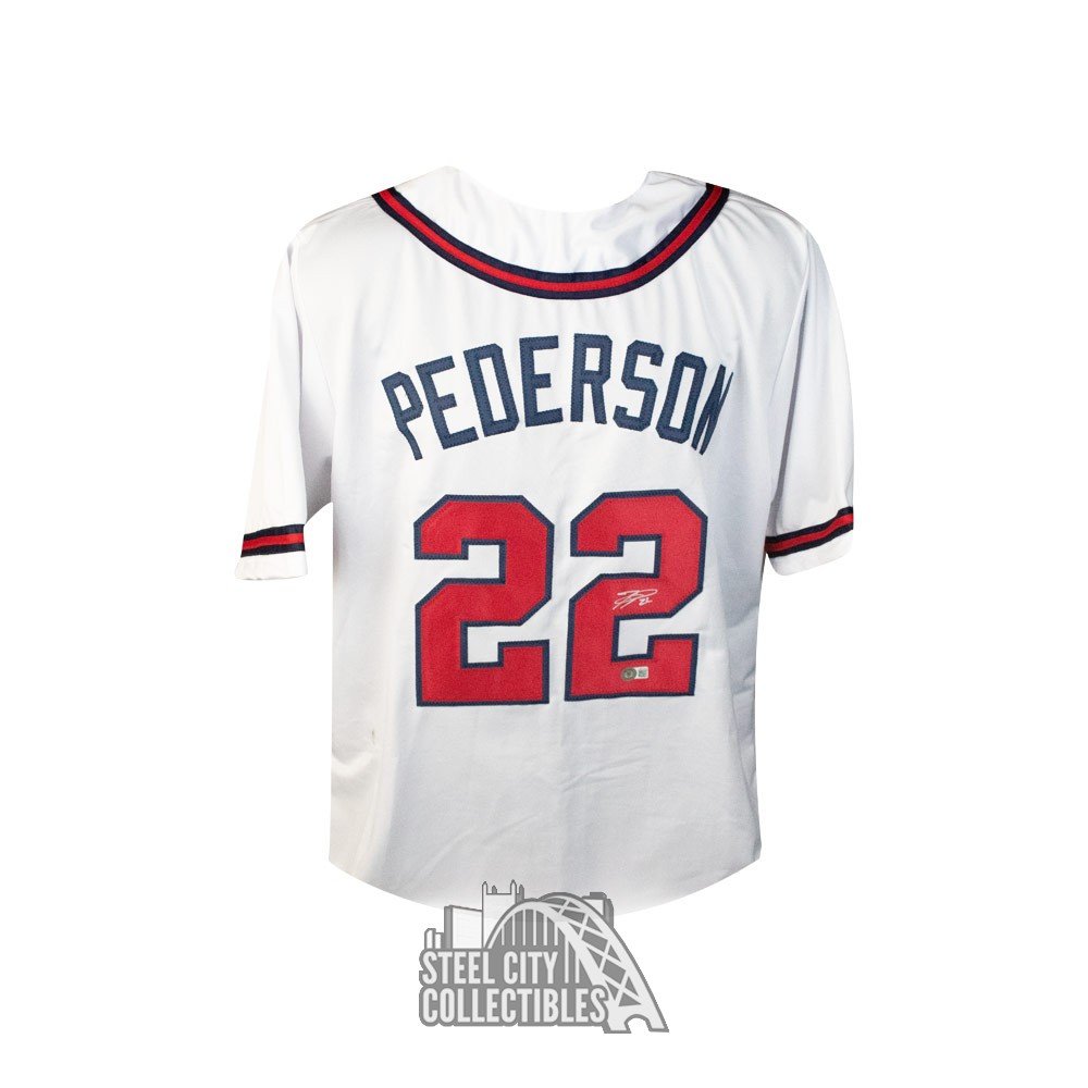 joc pederson signed jersey