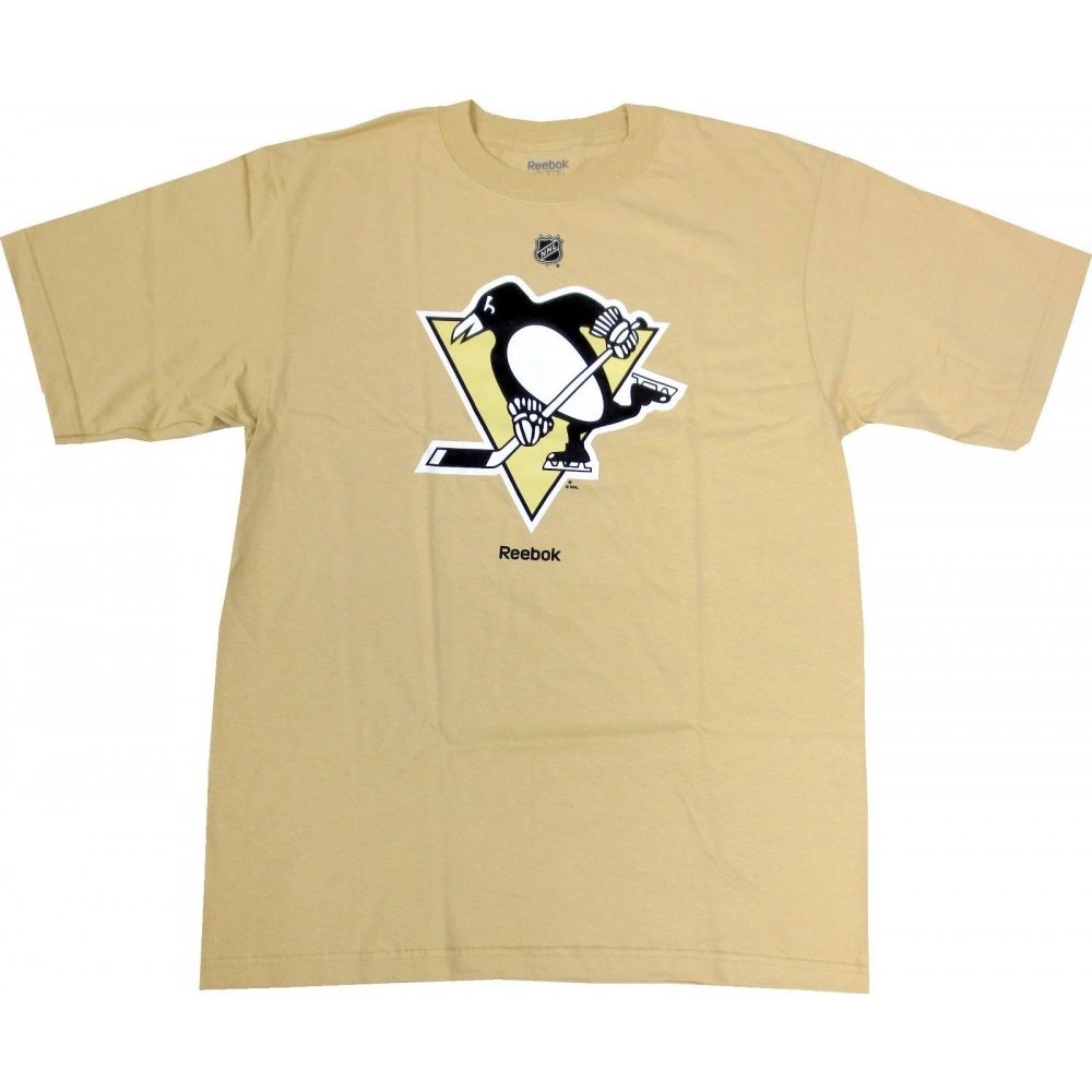 Pittsburgh Penguins Reebok NHL Youth Logo Gold T-Shirt