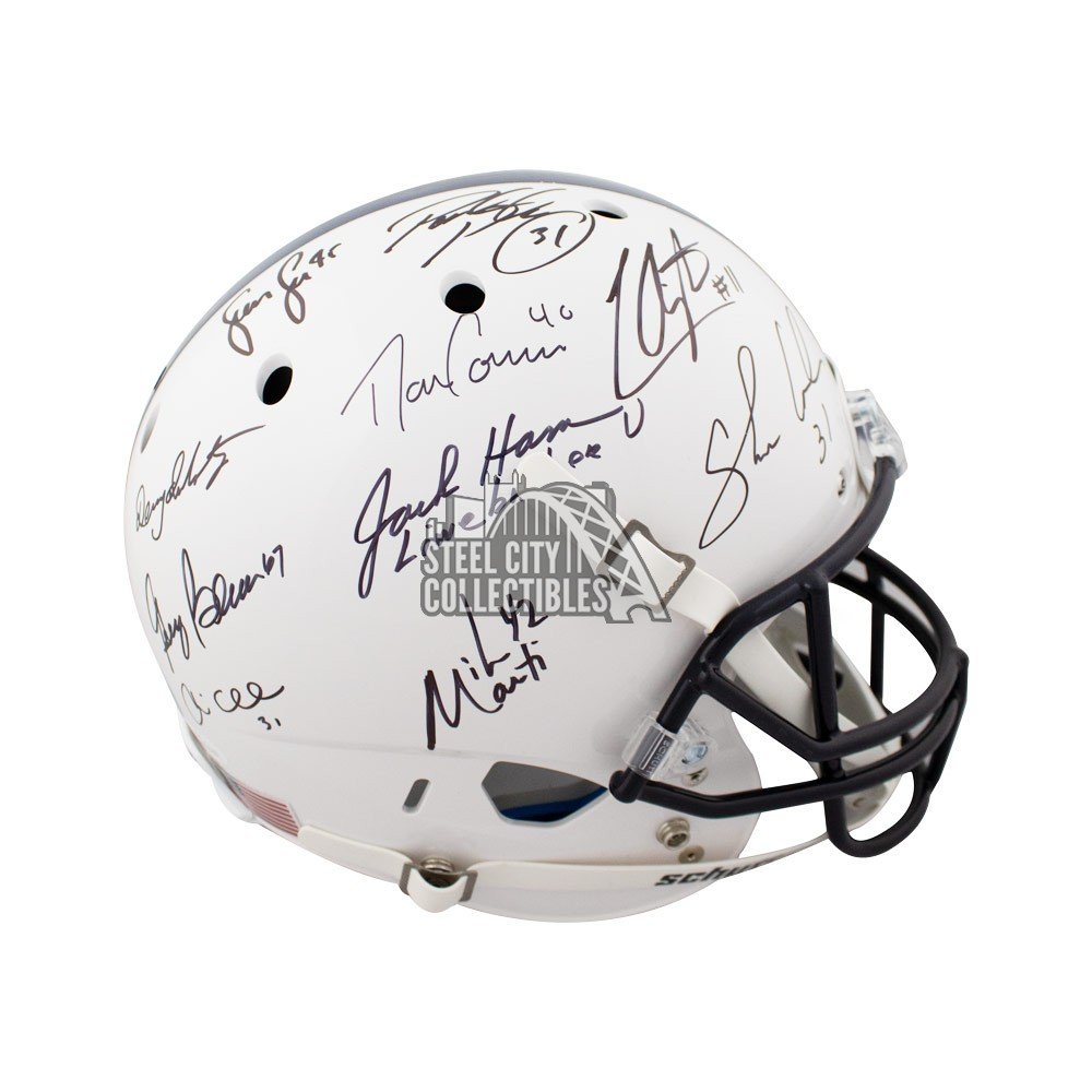 Archie / Peyton / Eli Manning Autographed Riddell NFL Shield Authentic  Helmet