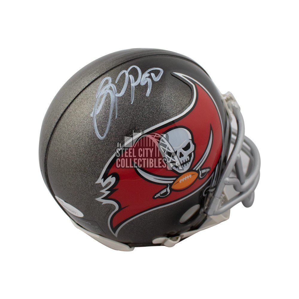 Jason Pierre-Paul Autographed Tampa Bay Buccaneers Mini Football Helmet JSA  COA