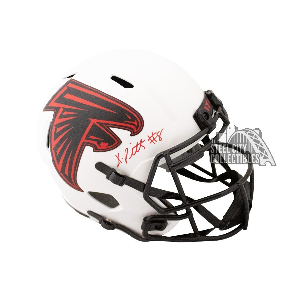 Kyle Pitts Autographed Florida Speed Mini Football Helmet - BAS