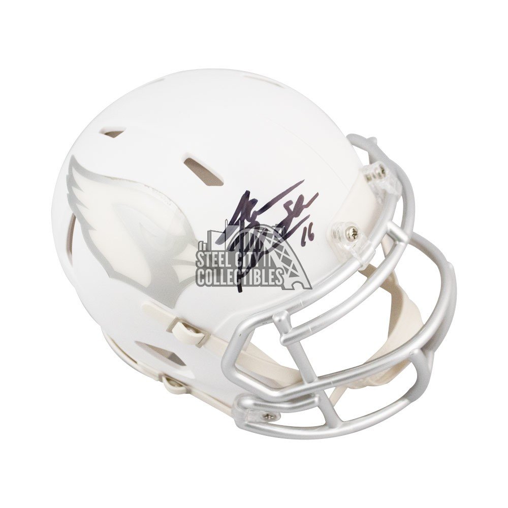 Jake Plummer Autographed Arizona Cardinals Ice Mini Football Helmet - BAS  COA