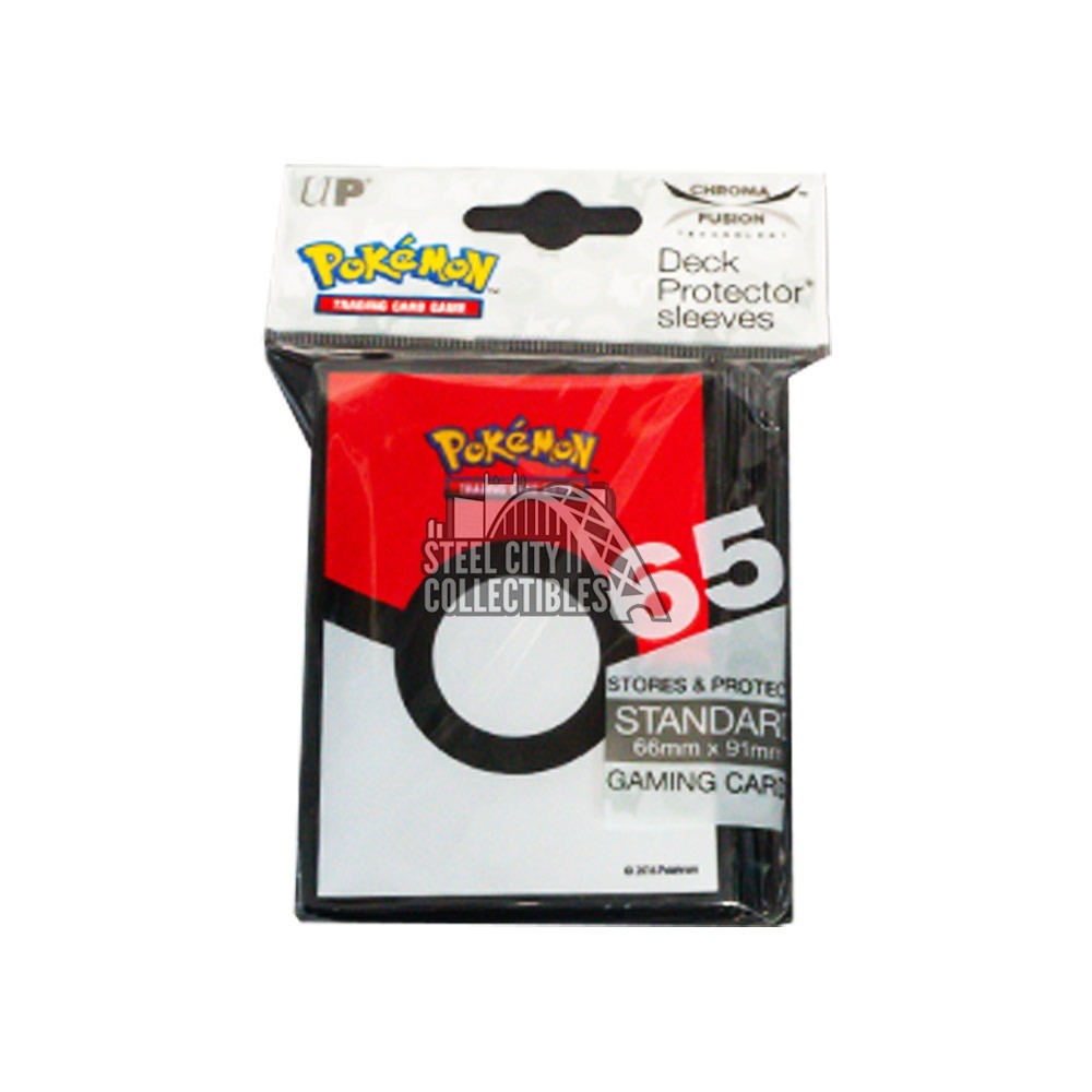 Ultra Pro Pokemon Pokeball 65ct Sleeve Pack | Steel City Collectibles