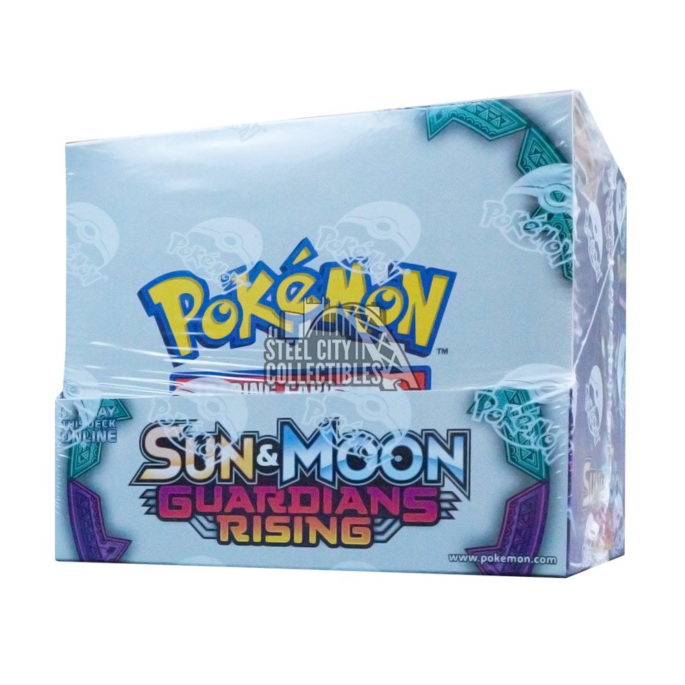 Pokemon Sun Moon Guardians Rising Theme Deck Box