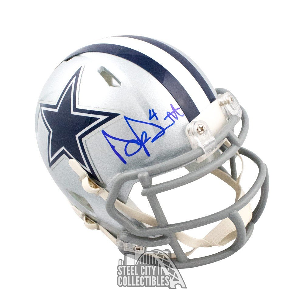 Dak Prescott Autographed Dallas Cowboys AMP Full-Size Football