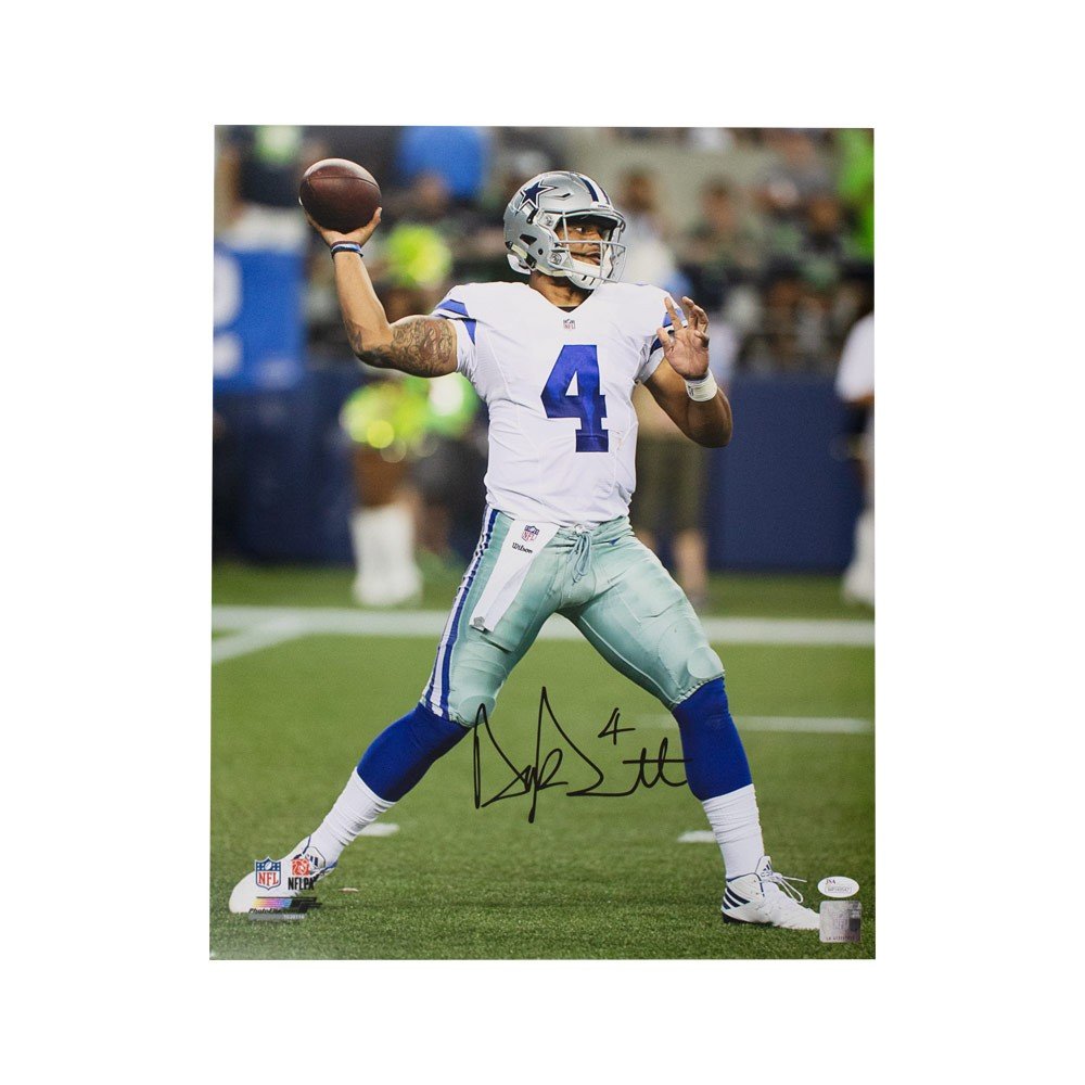 Dak Prescott Autographed Memorabilia