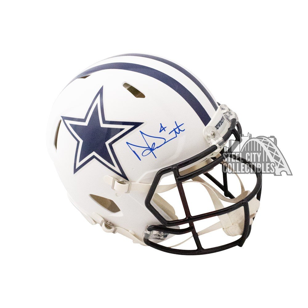 Dak Prescott Autographed Dallas Cowboys AMP Full-Size Football