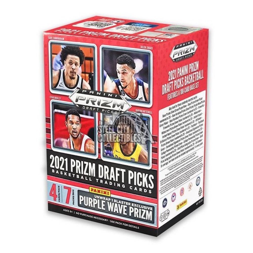 2019/20 Panini Prizm Draft Picks Basketball BLASTER box (28 cards)