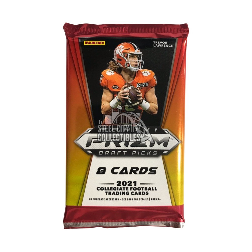 2021 Panini Prizm Collegiate Draft Picks Football Hobby Box