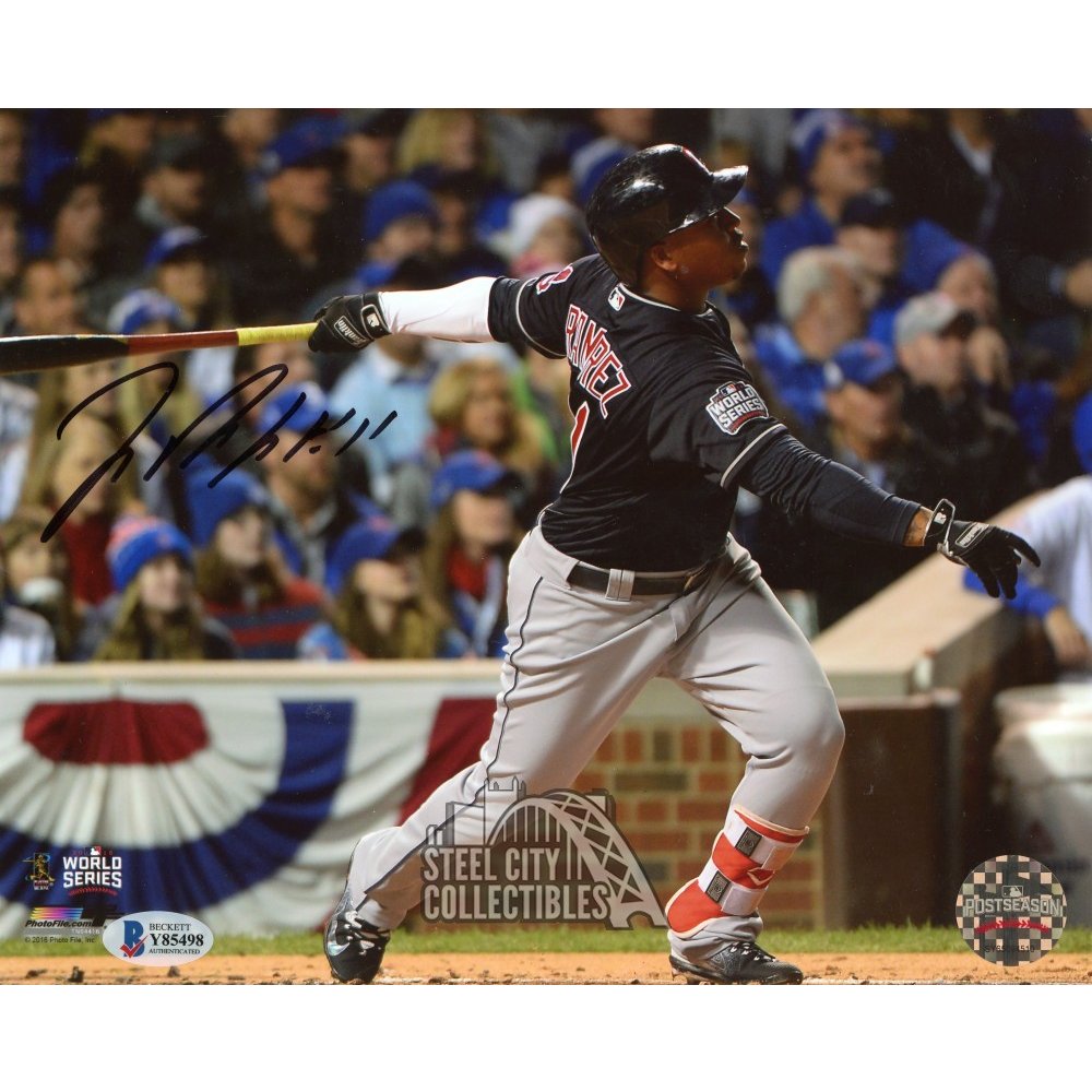 Jose Ramirez Cleveland Indians Autographed 8x10 Sports Photo B JSA COA -  All Sports Custom Framing