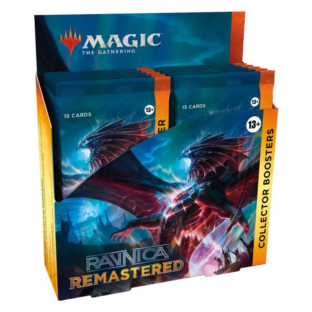 Magic the Gathering Ravnica Remastered Collector Booster Box Steel