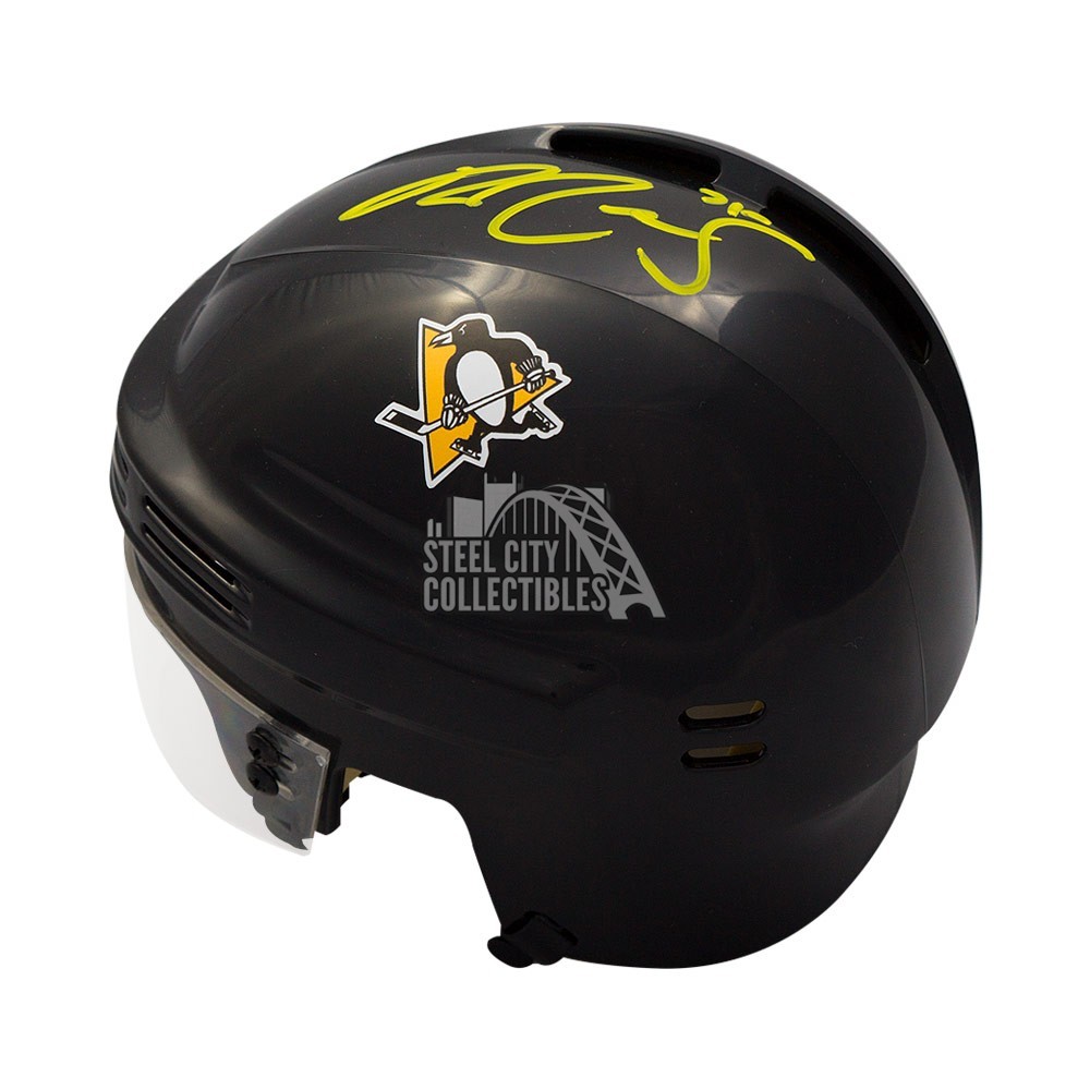 Alexei Kovalev Signed Pittsburgh Penguins Mini Helmet (JSA COA) 1994 S –