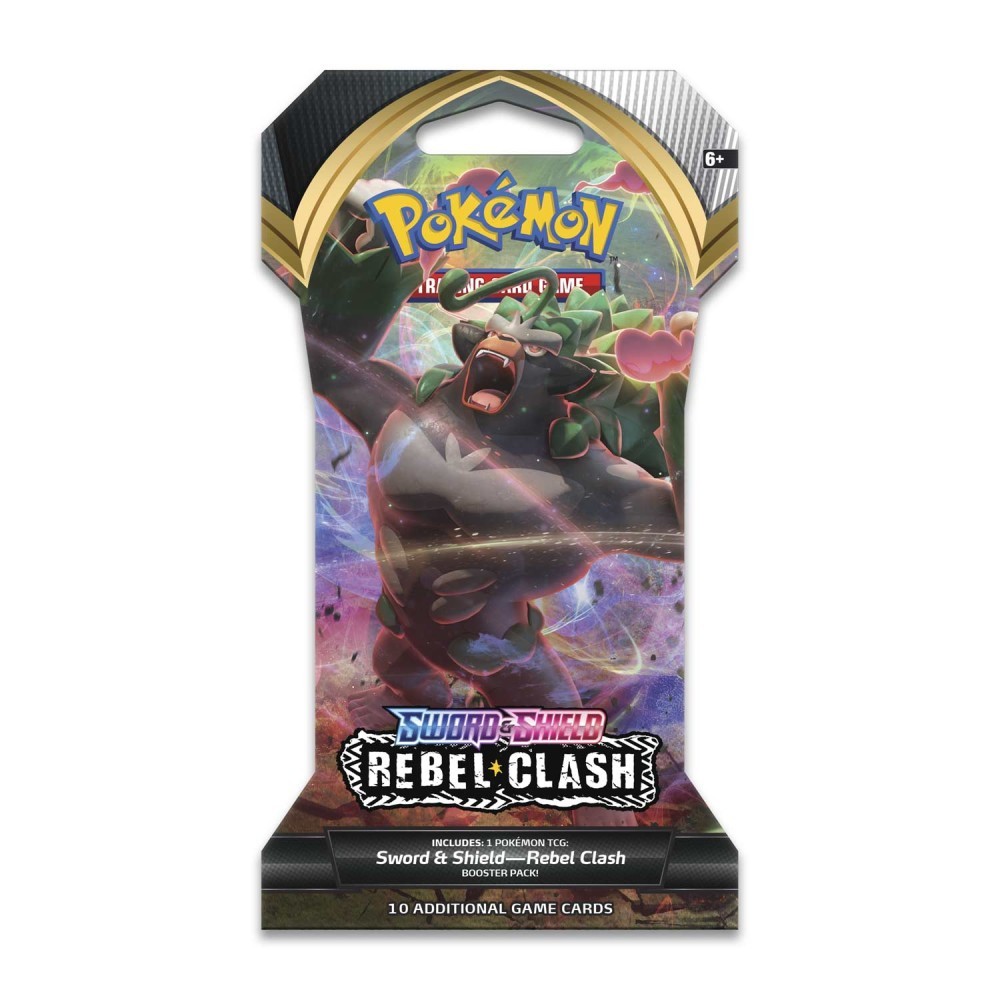 Pokemon TCG: Sword & Shield Rebel Clash shops Sleeved Booster Packs (18 SLEEVED PACK)