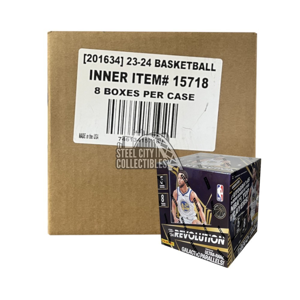 2023-24 Panini Revolution Basketball Hobby 16-Box Case