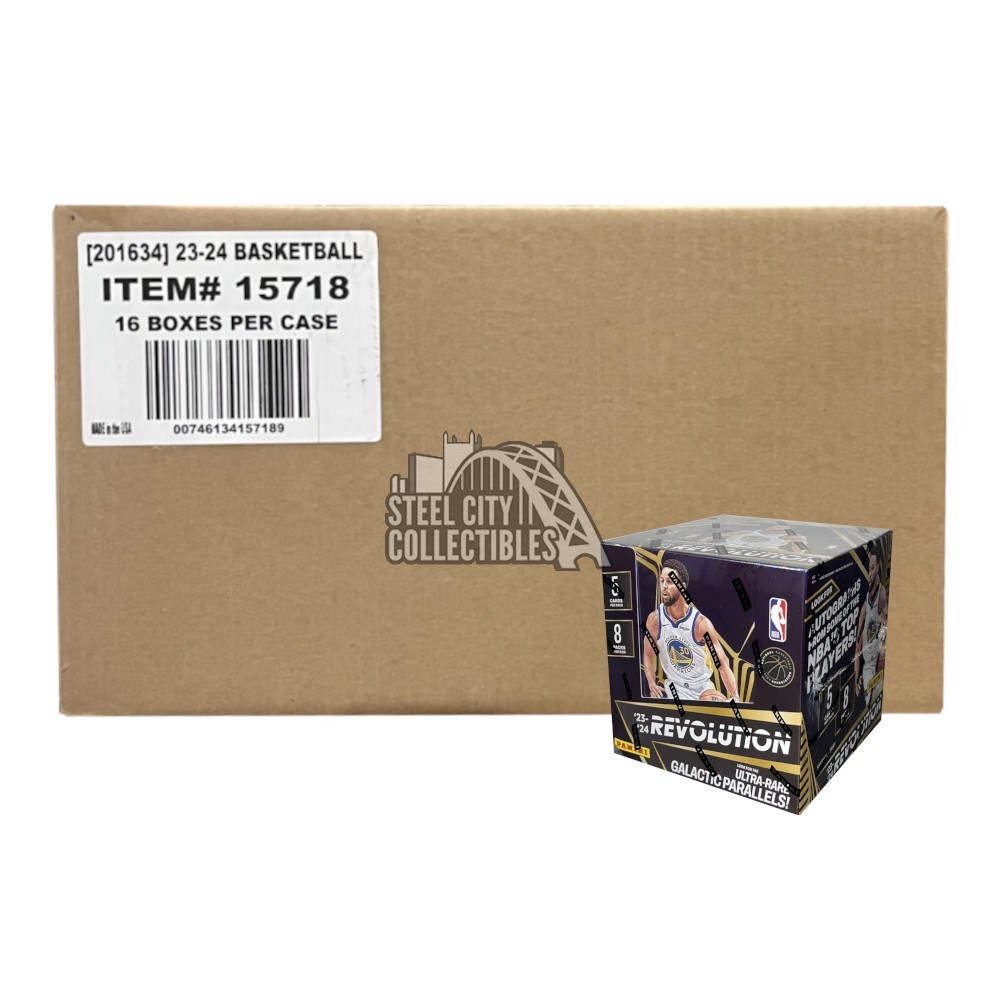 2023-24 Panini Revolution Basketball Hobby 16-Box Case