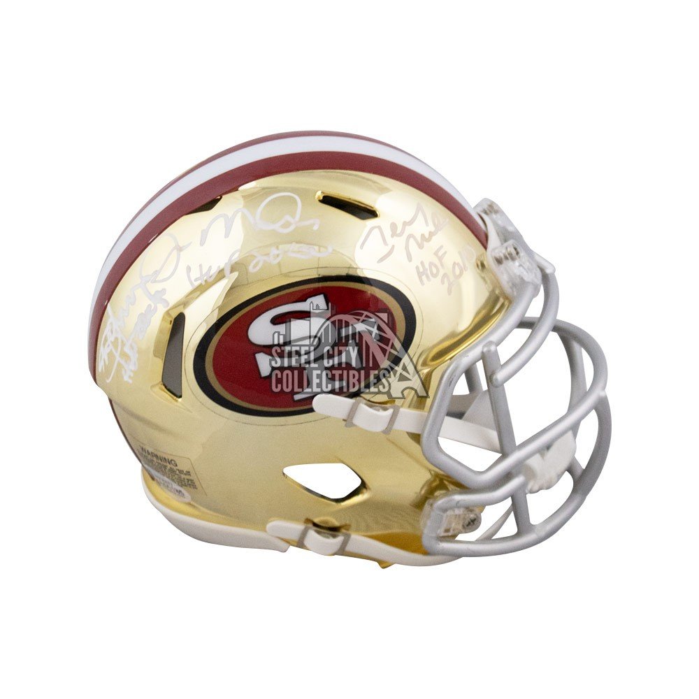 Joe Montana San Francisco 49ers Signed Autograph Mini Helmet