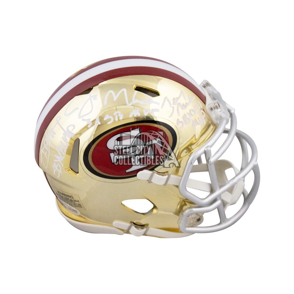 Jerry Rice Autographed San Francisco 49ers Mini Helmet