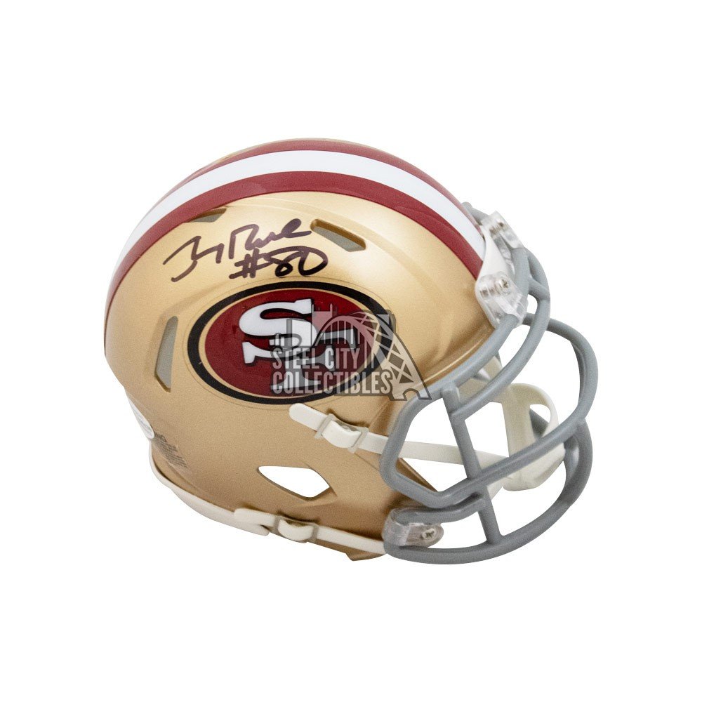 jerry rice signed helmet