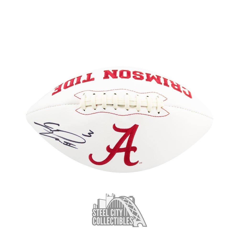 Calvin Ridley Autographed Alabama Crimson Tide factory Football