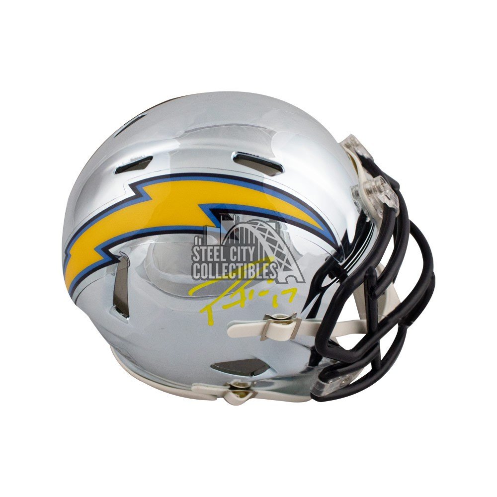 PHILIP RIVERS CHARGERS MINI HELMET FASCIMILE SIGNED?