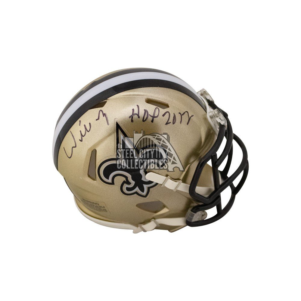 Willie Roaf Autographed/Signed popular Mini Helmet JSA New Orleans Saints HOF