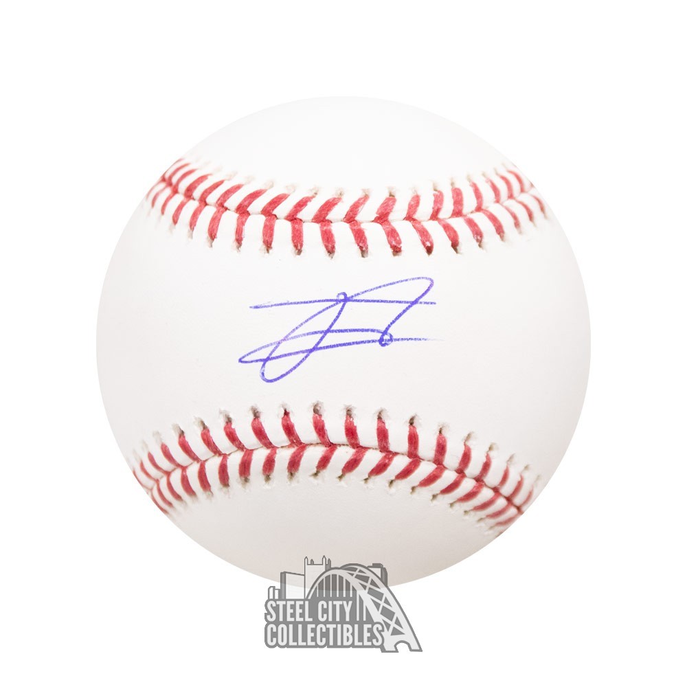 Julio Rodriguez Autographed 34 Signed Baseball Bat JSA COA