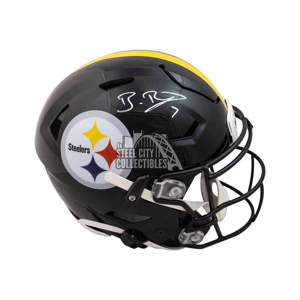 Ben Roethlisberger Autographed Steelers Speed-Flex Full-Size Football  Helmet - Fanatics