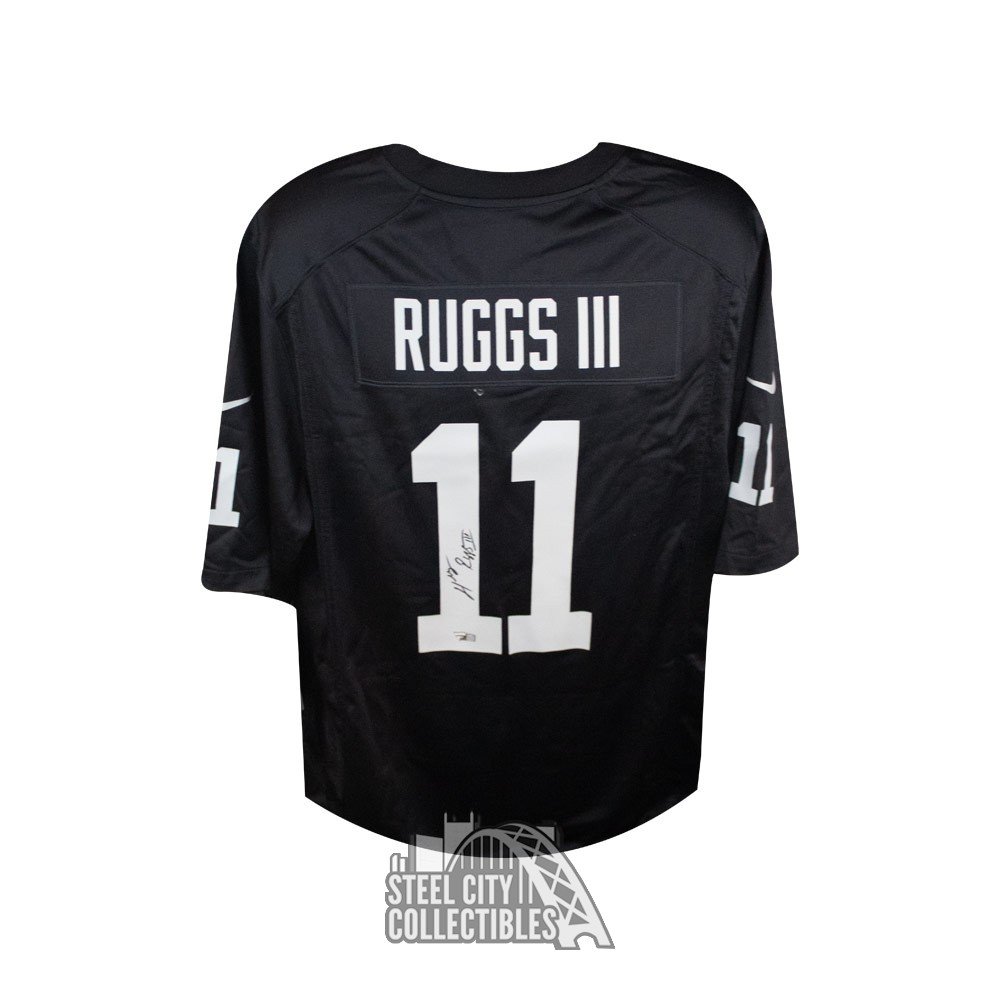 Henry Ruggs Autographed Las Vegas Raiders Black Nike Football Jersey -  Fanatics