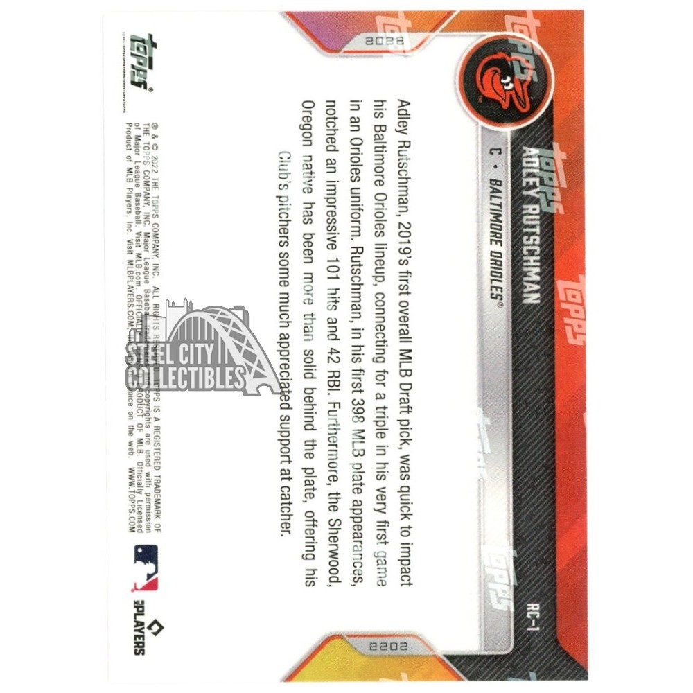 Adley Rutschman - 2022 MLB TOPPS NOW® Card 214 - PR: 8430