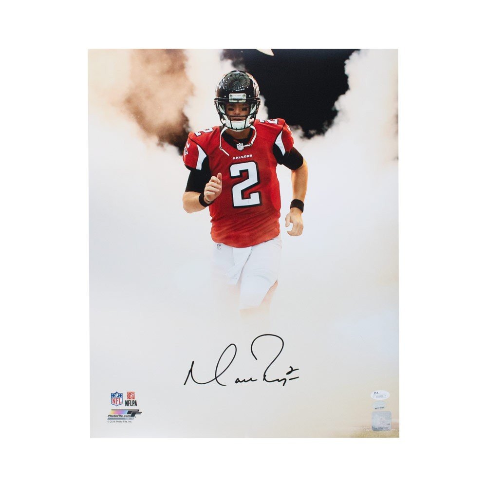 MATT RYAN AUTOGRAPHED ATLANTA FALCONS JERSEY JSA