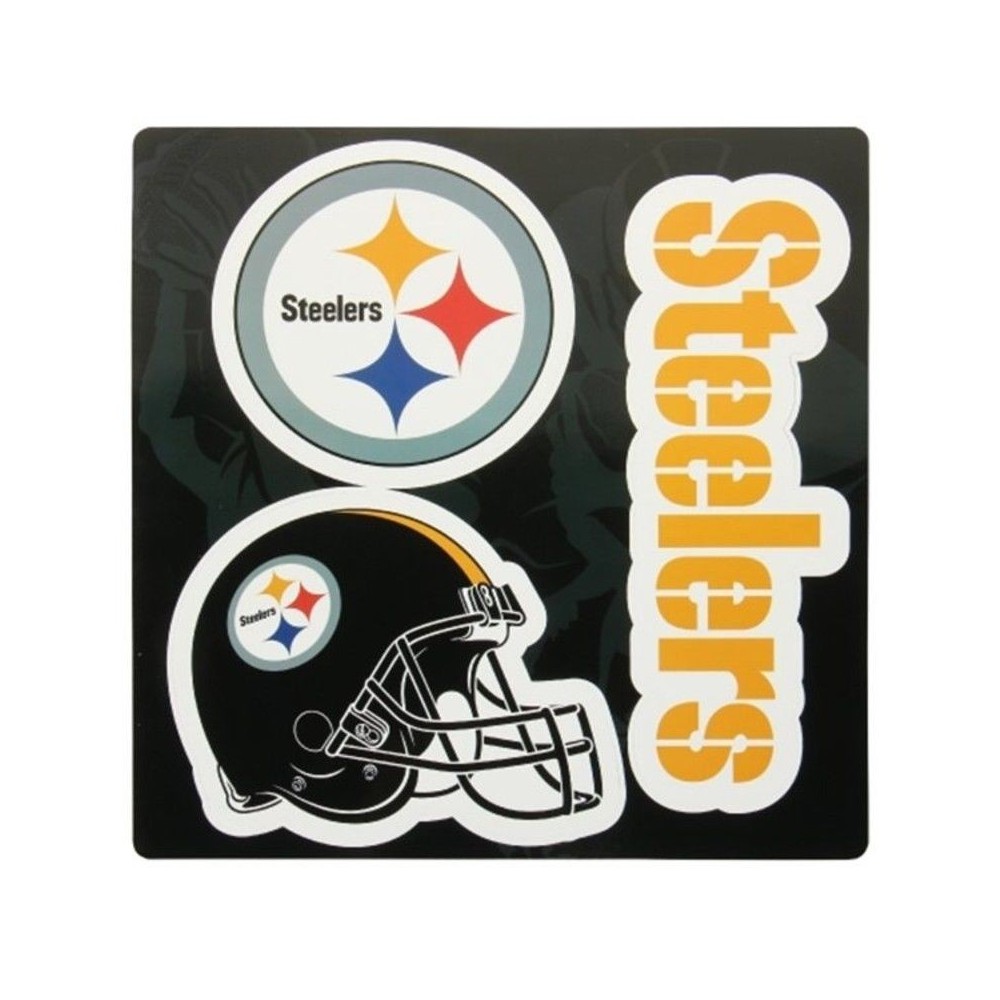 Pittsburgh Steelers Multi Magnet Sheet 3pc Set | Steel City Collectibles