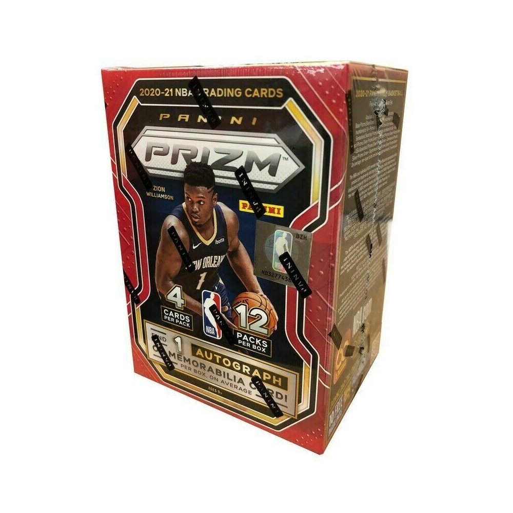 202021 Panini Prizm Basketball 12Pack Fanatics Blaster Box Steel