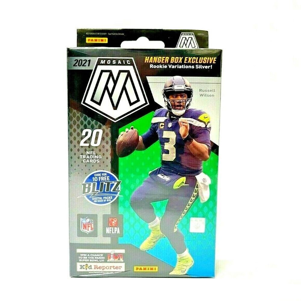 2022 Panini Mosaic Football Trading Cards Hanger Pack