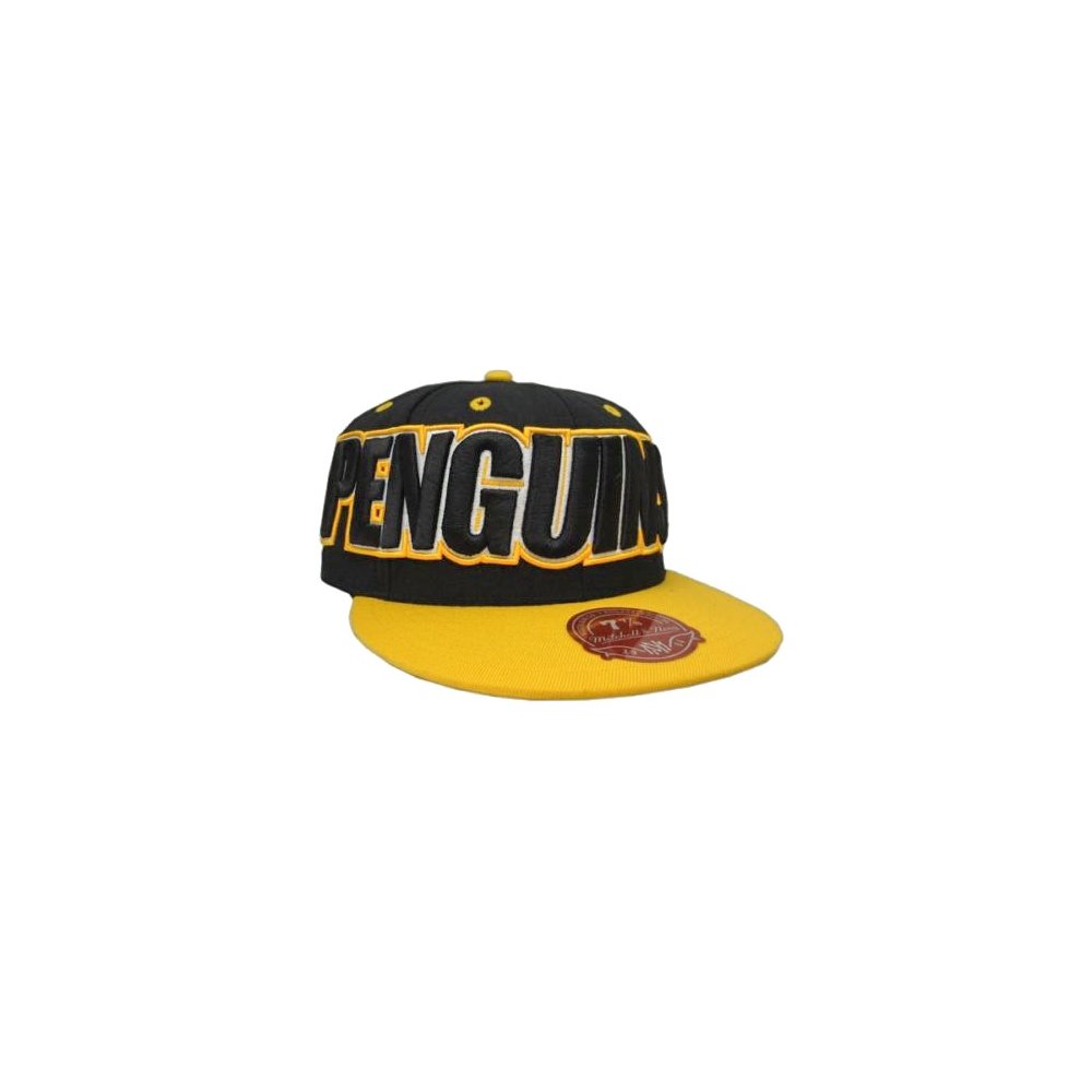 Mitchell & Ness Cap Pittsburgh Penguins 02 ZD (black/yellow)