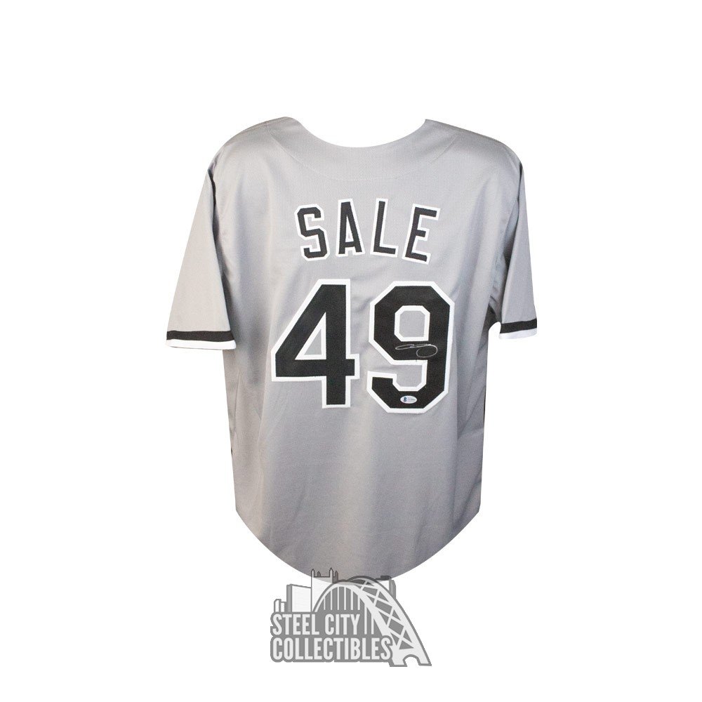 Official Chris Sale Jersey, Chris Sale Shirts, Baseball Apparel, Chris