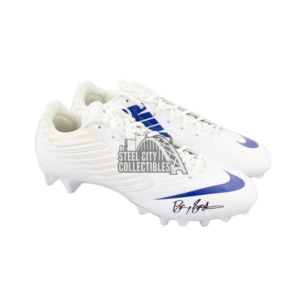 all white football cleats