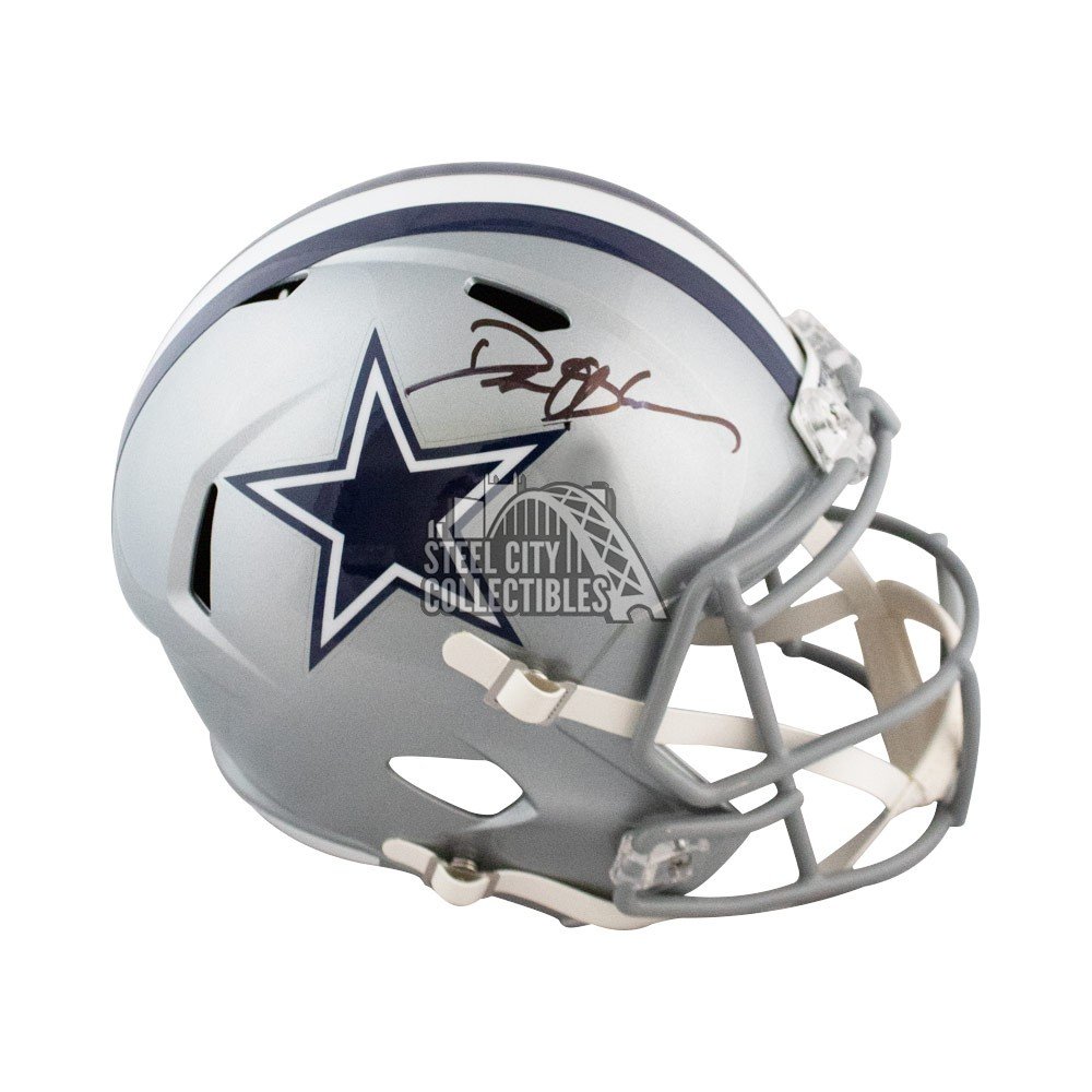 Deion Sanders Signed Dallas Cowboys Full Size Replica Speed NFL Helmet