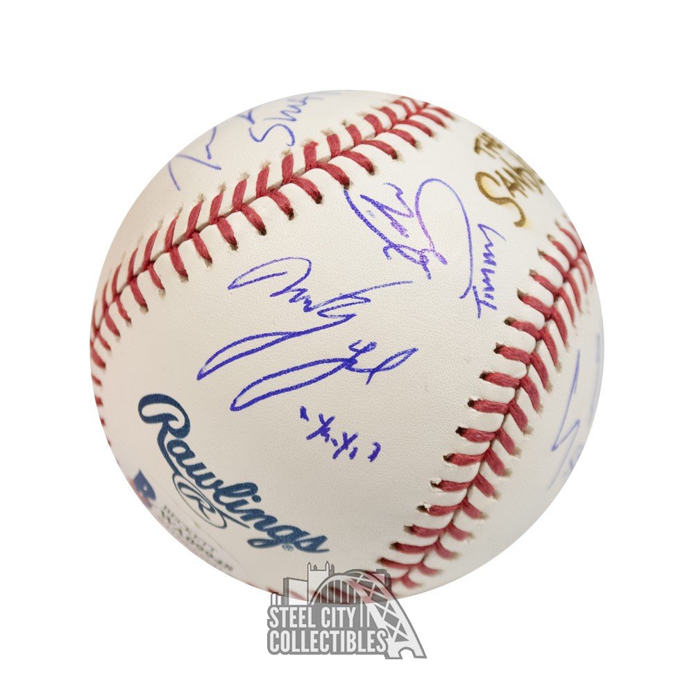 The Sandlot Cast Autographed The Sandlot Official MLB Baseball - BAS COA