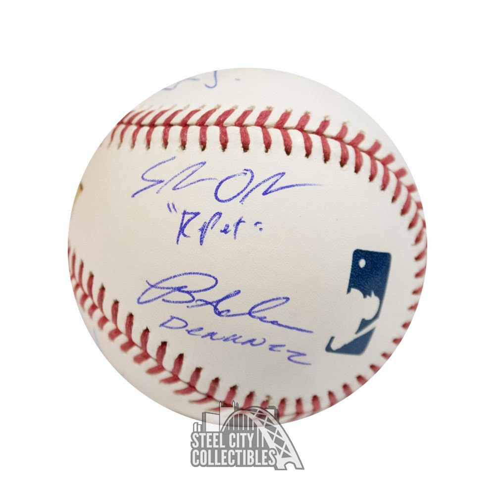 The Sandlot Cast Autographed The Sandlot Official MLB Baseball - BAS COA