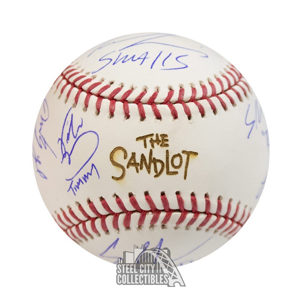 The Sandlot Cast Autographed Baseball