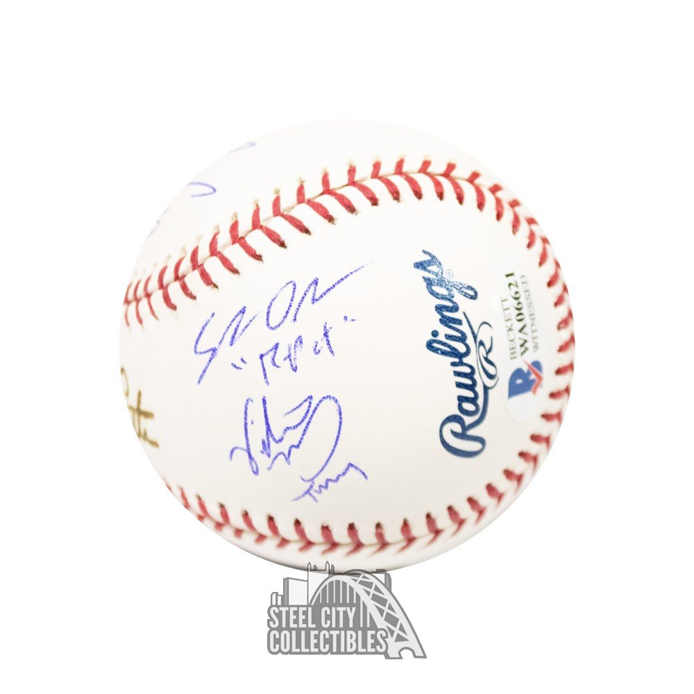 The Sandlot Cast Autographed Babe Ruth Official MLB Baseball - BAS COA (6  Autographs)