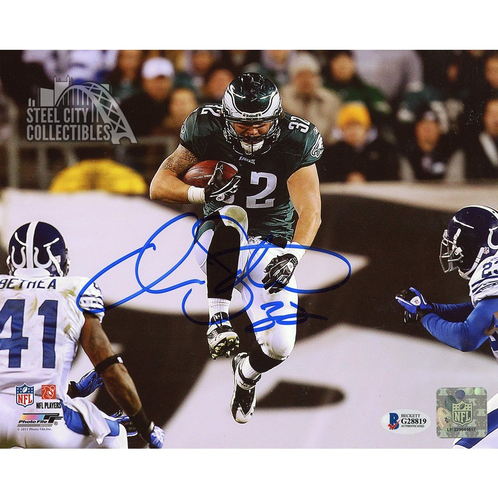 Owen Schmitt Autographed Philadelphia Eagles 8x10 Photo - BAS COA