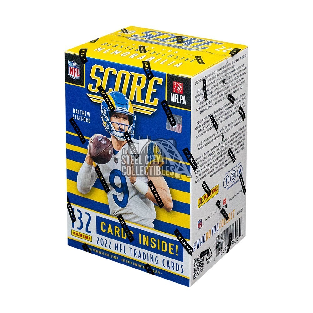 2022 Panini Score Football Blaster Box Trading Cards 