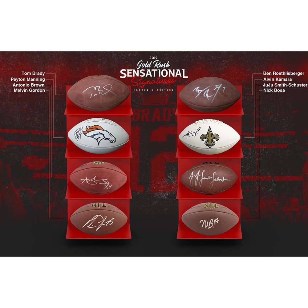 2023 Gold Rush Sensational Signatures Football Edition Box