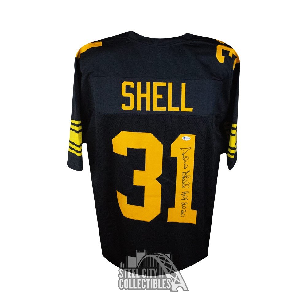 donnie shell autographed jersey