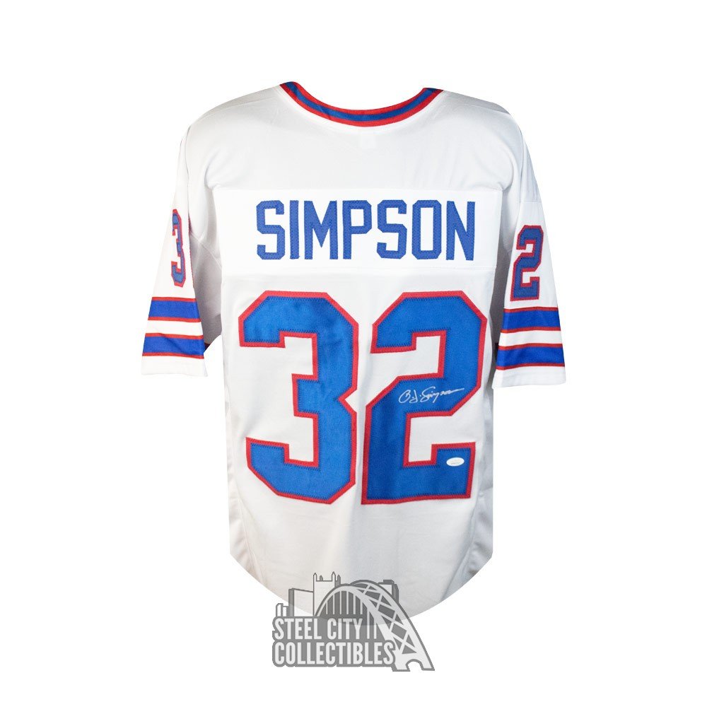 OJ Simpson Heisman 68 Autographed USC Custom Football Jersey - JSA COA