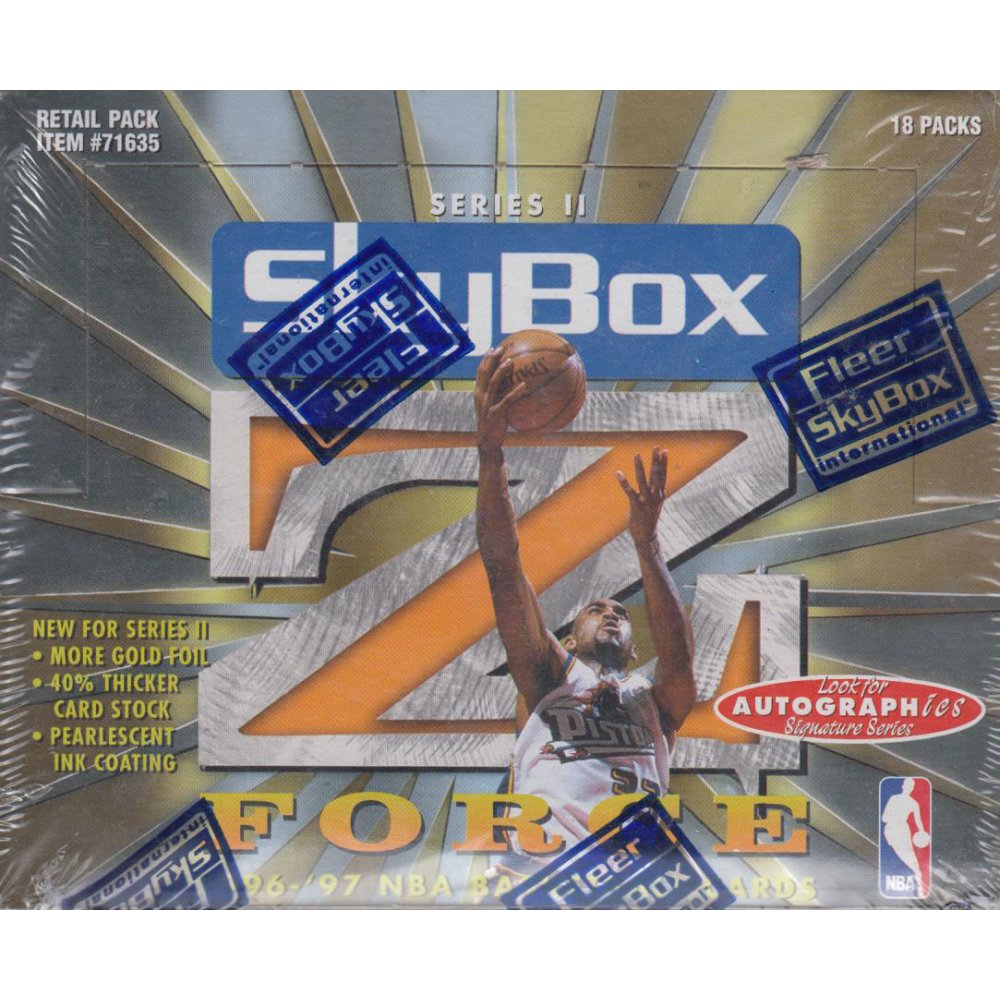 印象のデザイン 未開封 NBA 96-97 FORCE Z skybox 1pack その他