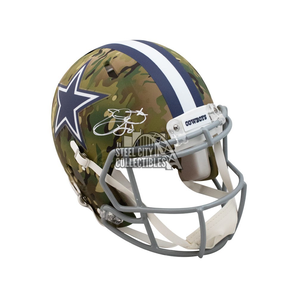 Emmitt Smith Autographed Full Size Dallas Cowboys Replica Helmet