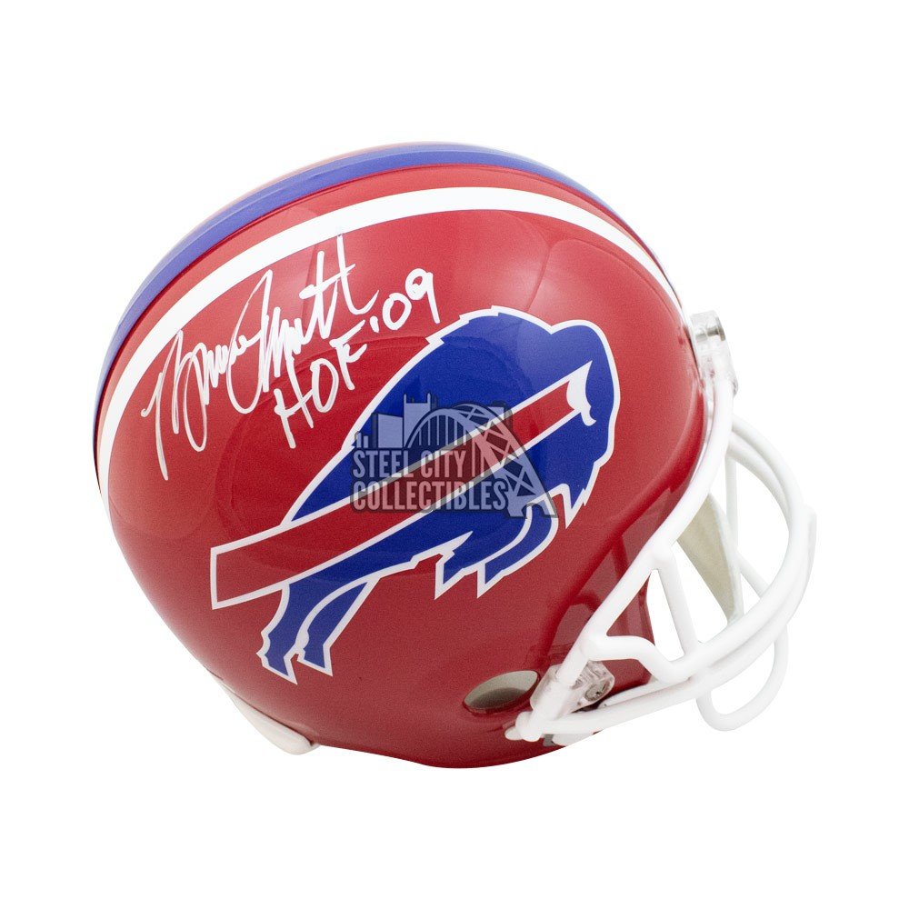 bruce smith signed helmet