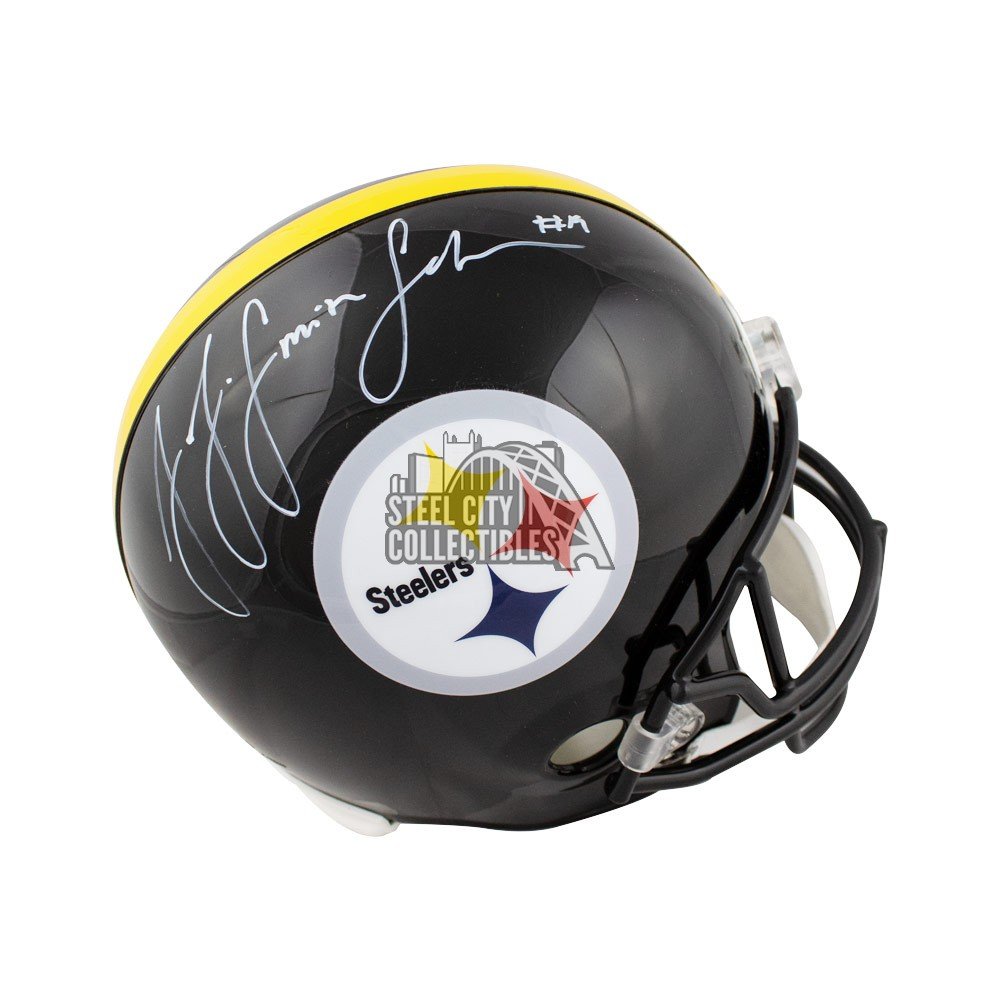 JuJu Smith-Schuster Autographed Steelers Full-Size Football Helmet - JSA  COA (B)